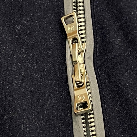 Peter Millar Crown Crafted Cambridge Hybrid Vest Wool Navy Gray Mens Size XL - Picture 12 of 12